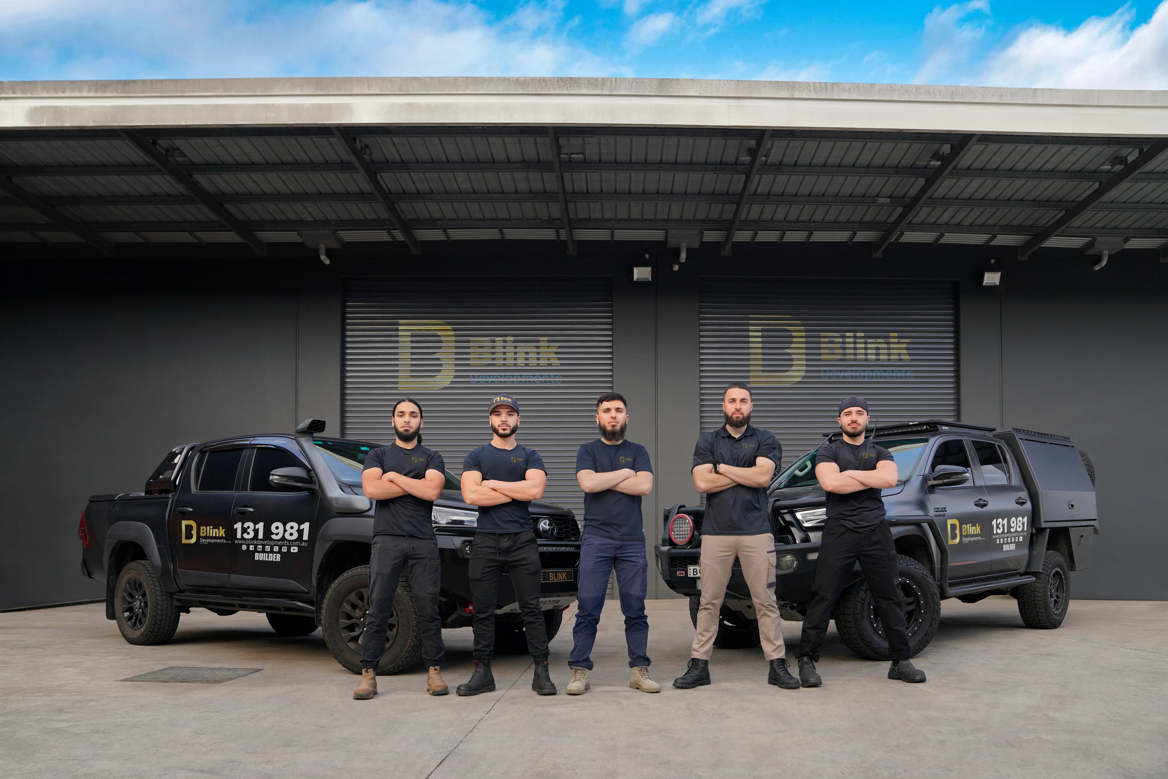 The Bathroom Renovation Quakers Hill team with their work vehicles